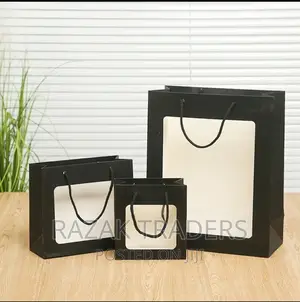 Transparent Window Gift Bags