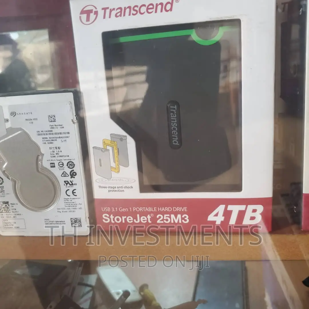 Transcend Hard Drive 4tb.