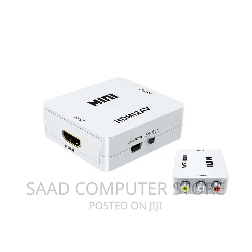 Hdmi to Av Adapter Mini Box 1080p