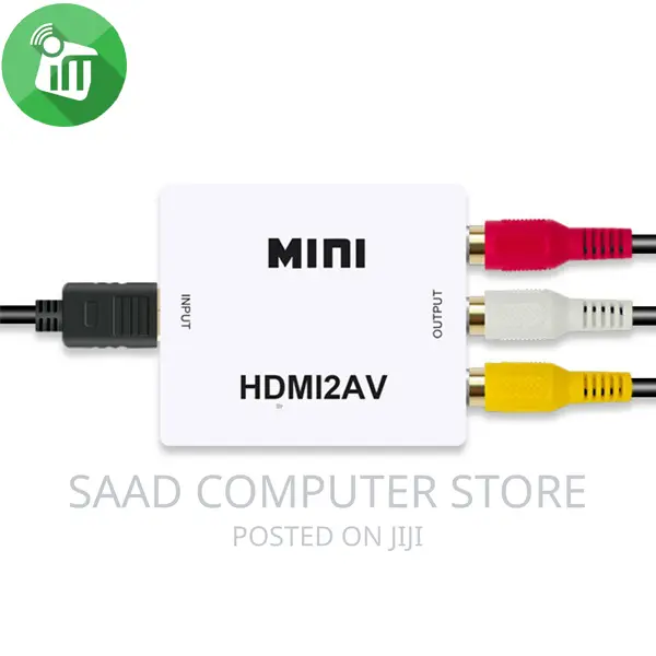 Hdmi to Av Adapter Mini Box 1080p
