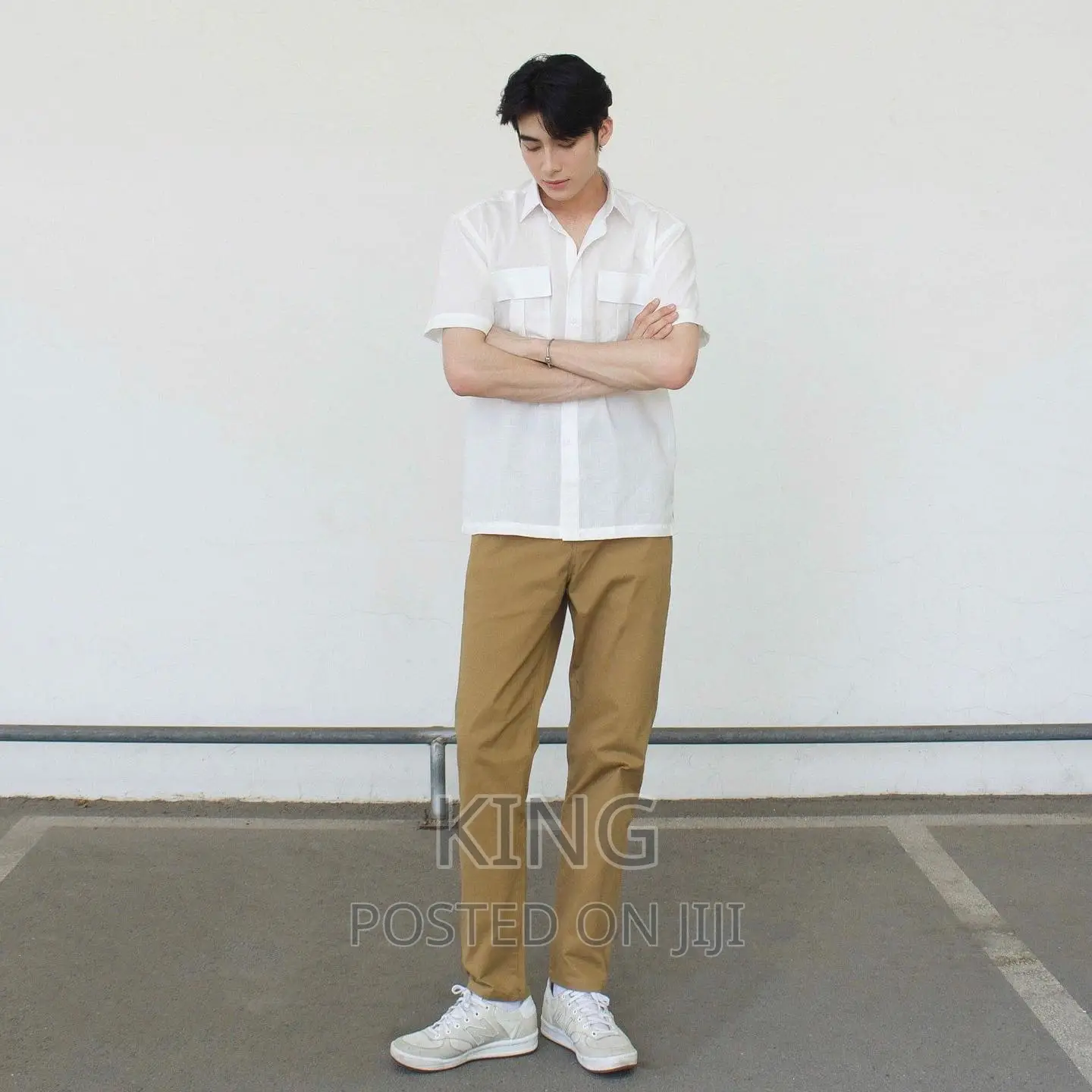 Fit Kaki Trousers New
