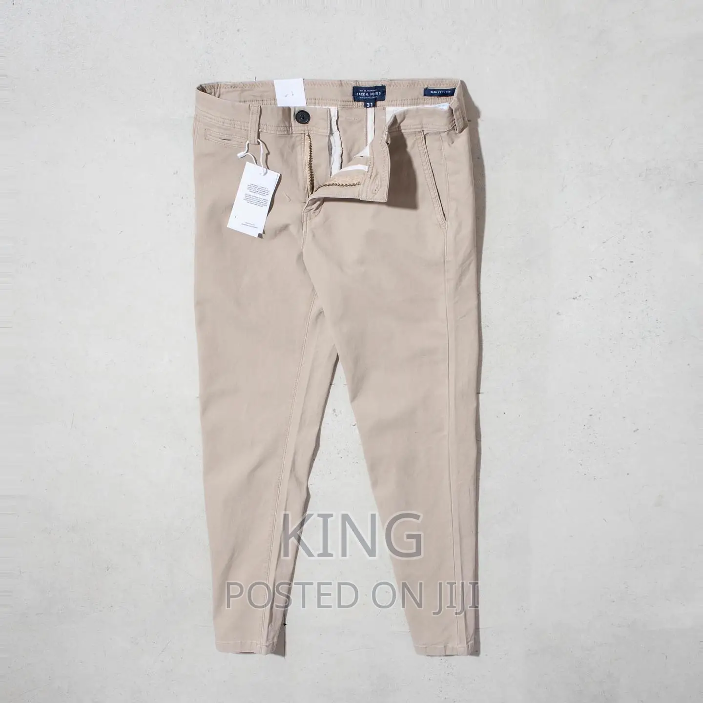 Fit Kaki Trousers New