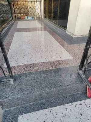 Multi Colored Terrazo Floor