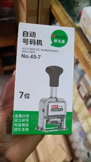 Numbering Machine New-Yc for Receipt Book, Documents
