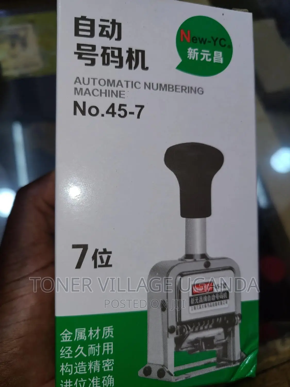 Numbering Machine New-Yc for Receipt Book, Documents