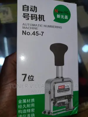Numbering Machine New-Yc for Receipt Book, Documents
