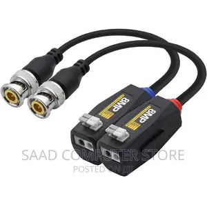 Video Balun Hd-Cvi Tvi Ahd CVBS Passive Connector BNC Video
