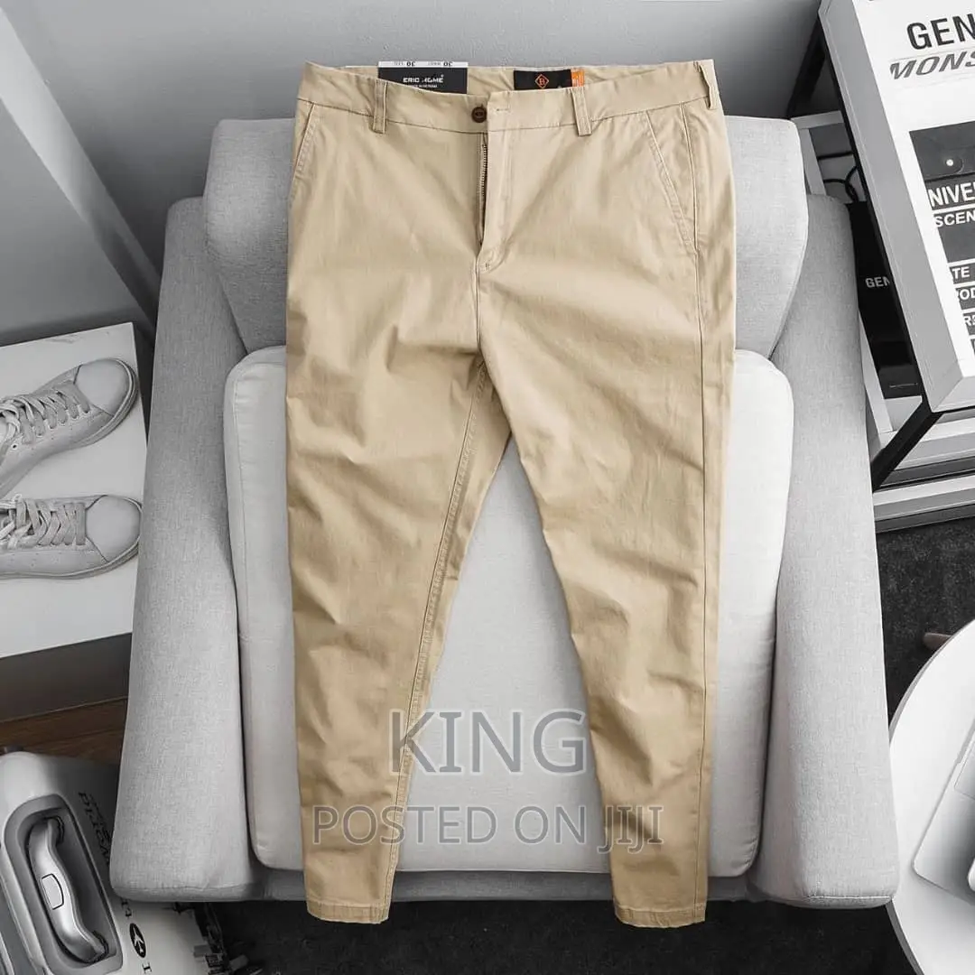 Luxury Kaki Trousers