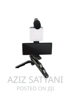 AY-49 Video Maker Kit +Mic+Tripod+Holder/Ring Light