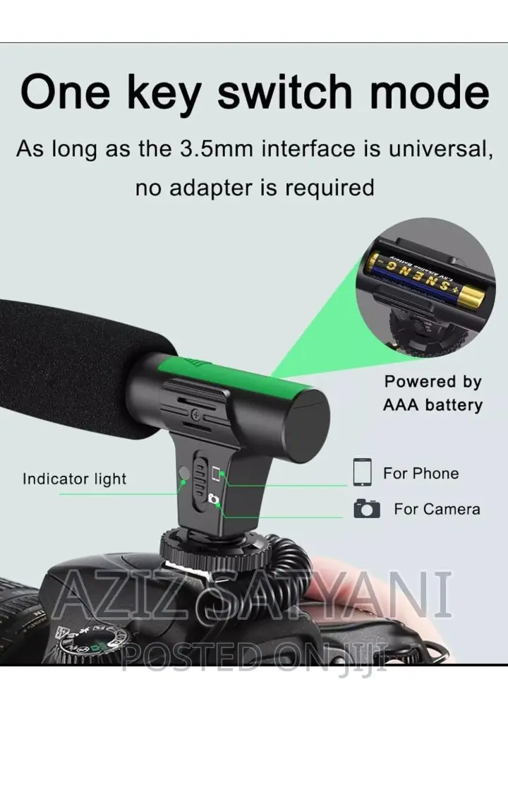 AY-49 Video Maker Kit +Mic+Tripod+Holder/Ring Light