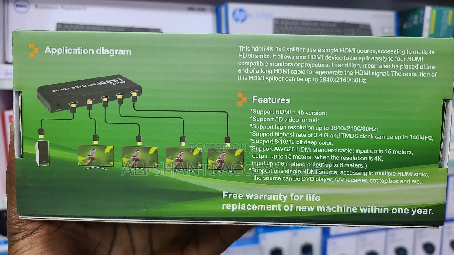 Hdmi Splitter 1×4