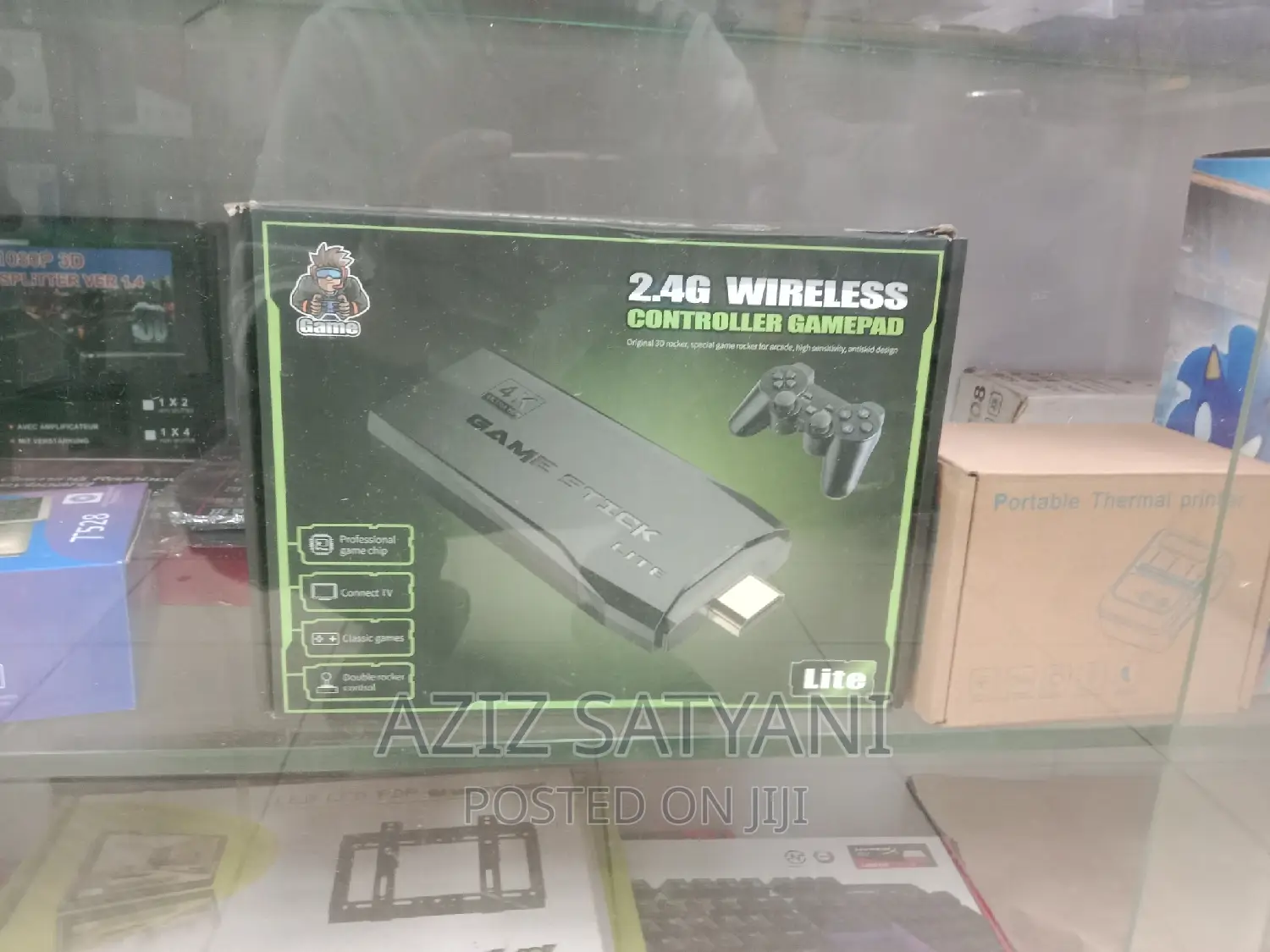 Video Game 2.4G Wireless Gamepad Controller With 400 Games