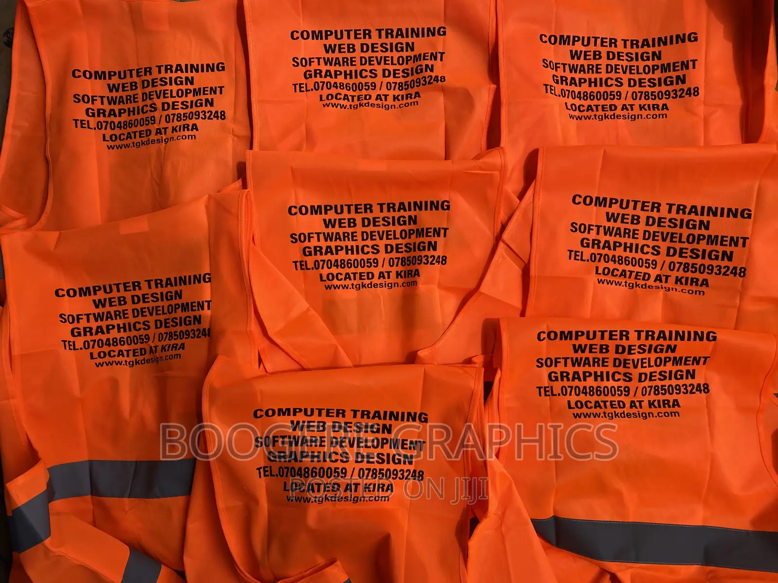 Reflector Jackets Branding