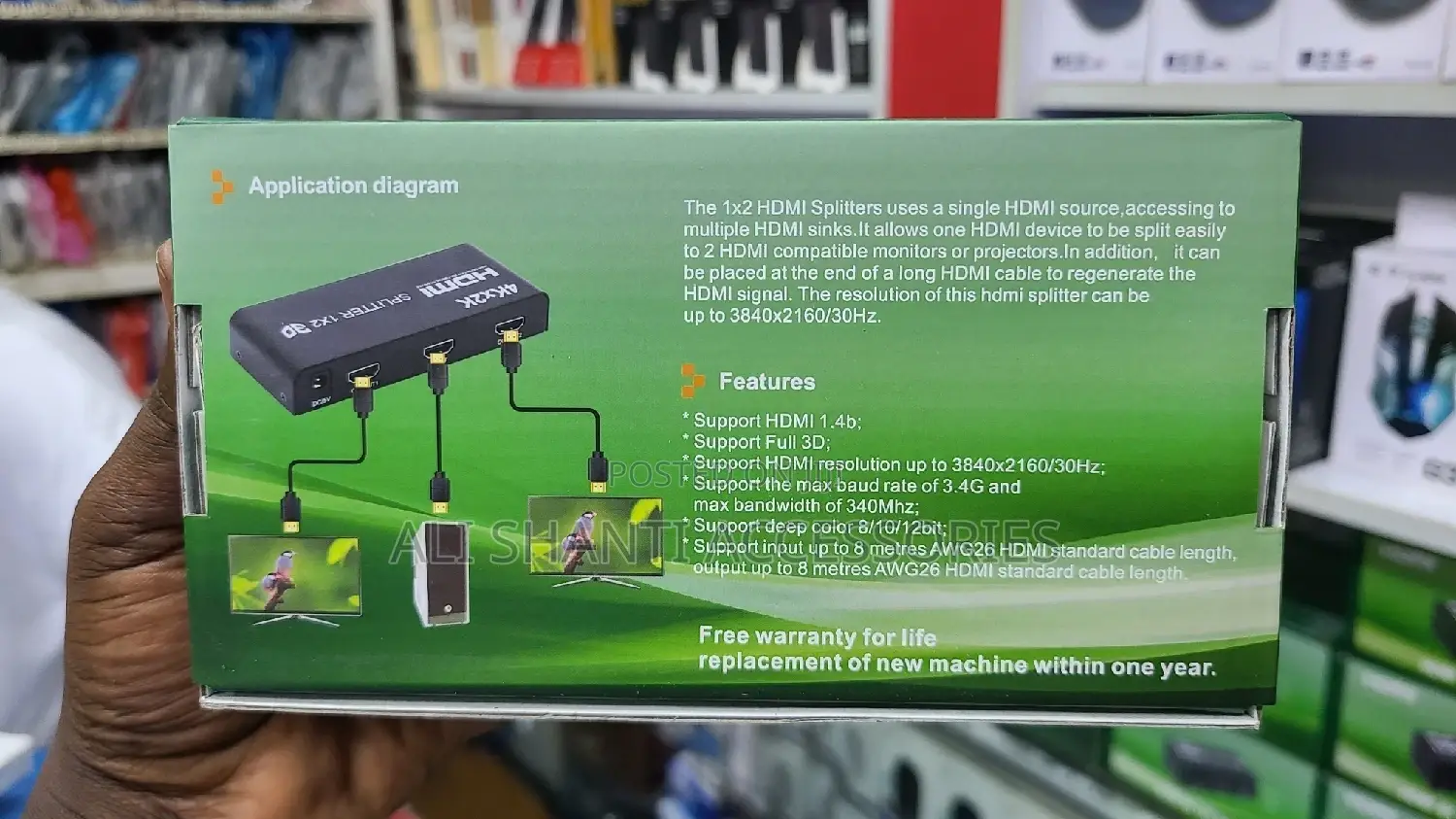 HDMI Spliter 1×2/Hdmi Splitter /2 Way HDTV SPLITER