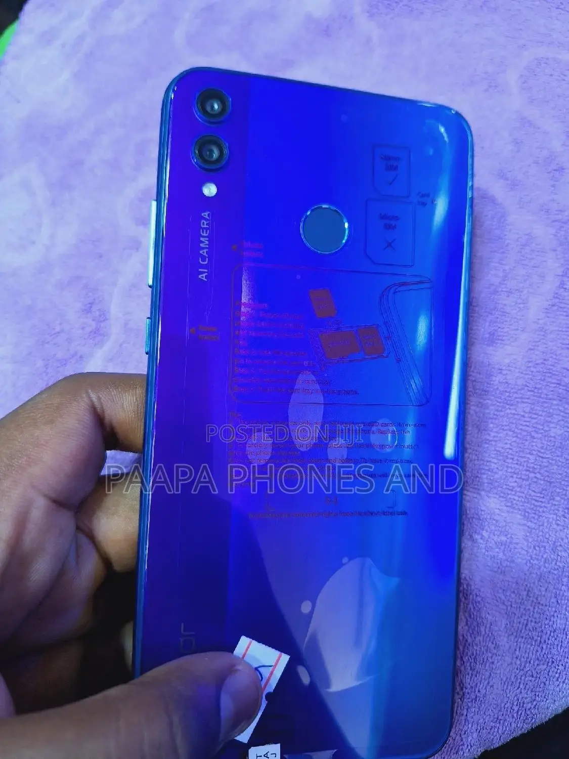 Huawei Honor 8x 128 GB Blue