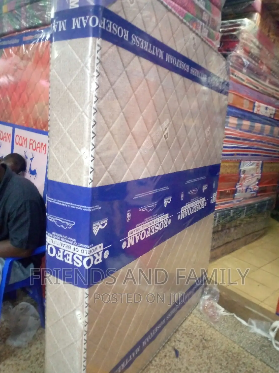 Rose Foam Dulexe Mattress 6*5*8. Inches