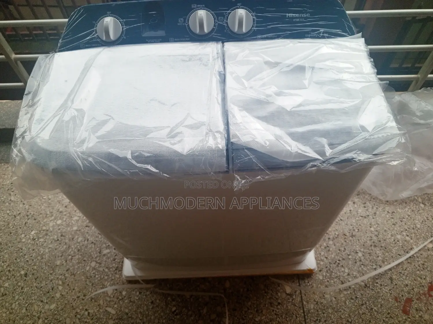 Hisense 7KG Twin Tub Washing Machine