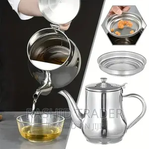 Stainless Steel Oil Tea Pot