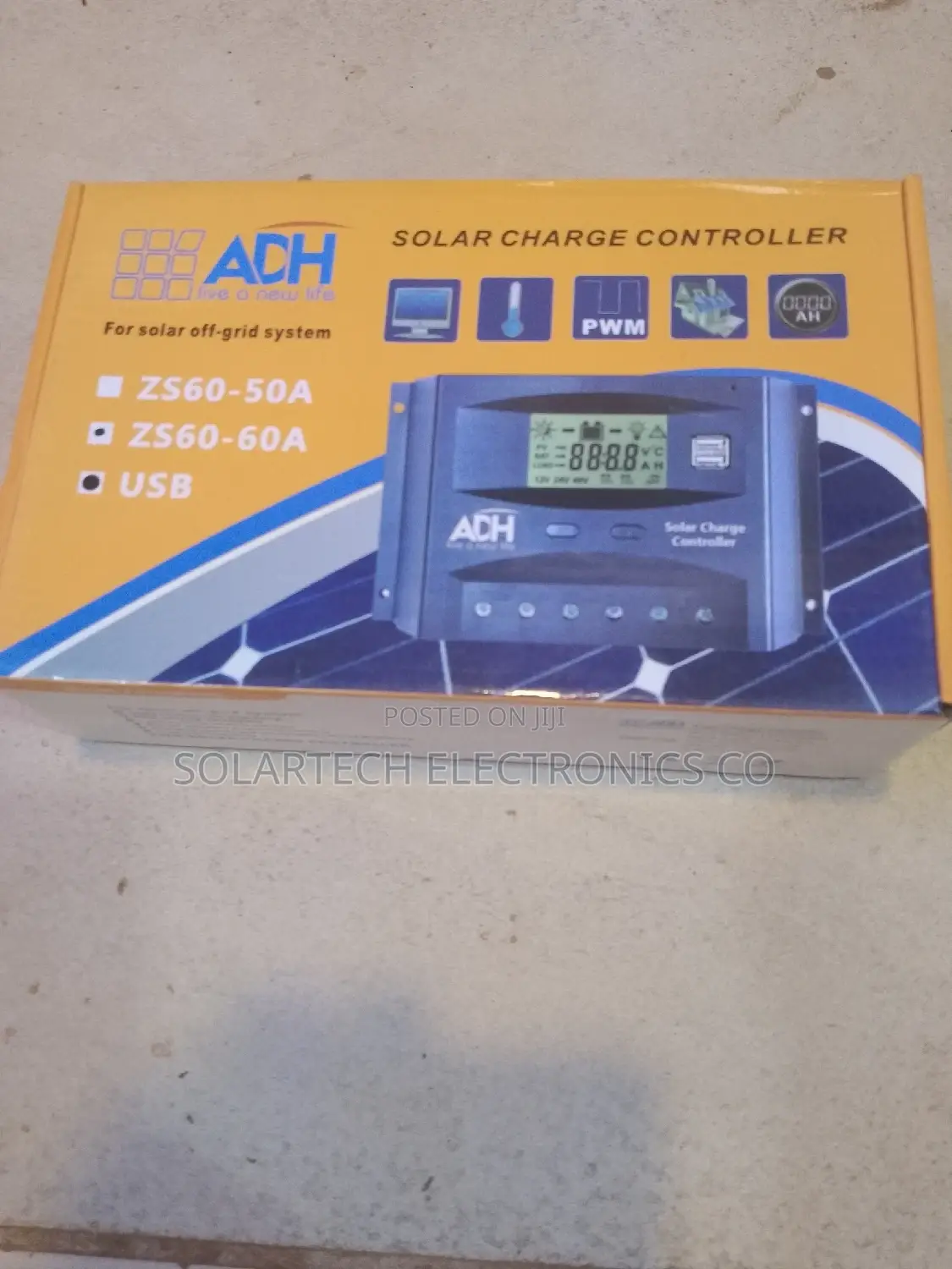 60AH ADH Solar Charge Controller