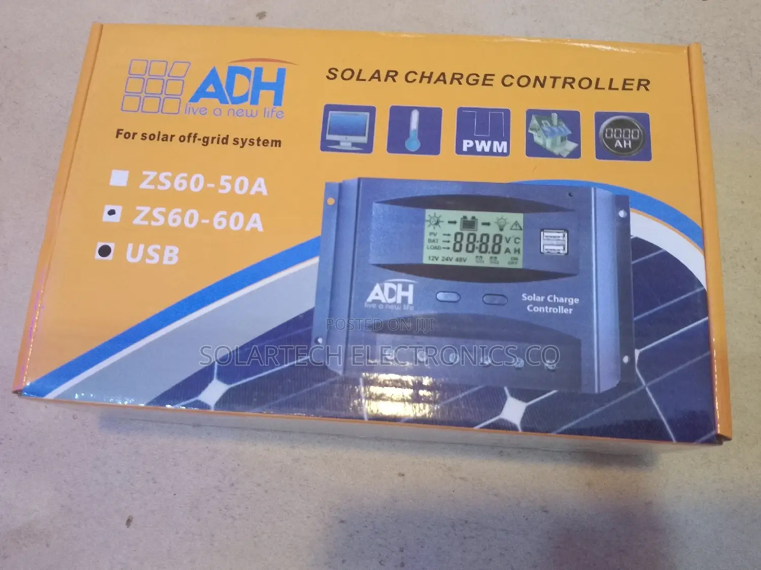 60AH ADH Solar Charge Controller