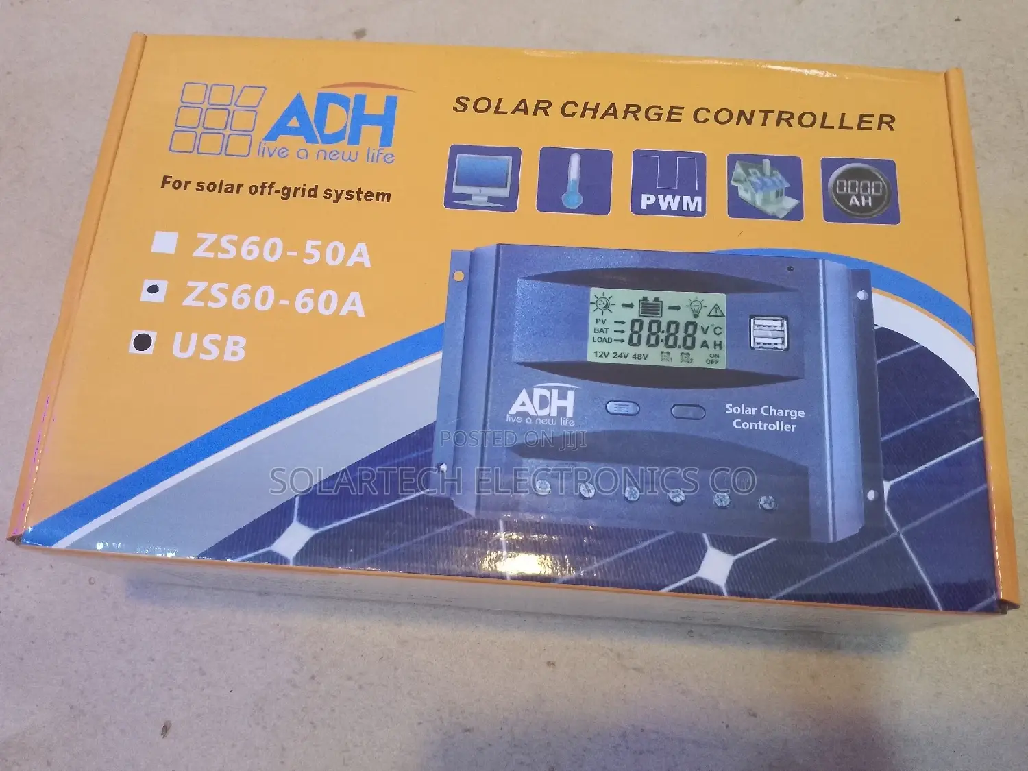 60AH ADH Solar Charge Controller