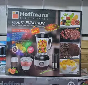 HOFFMANS 4in1 Multi Function Food Processor Blenders