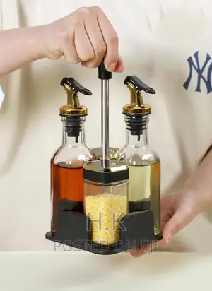 Revolving Spice Rack Organizer Set