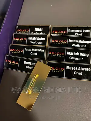 Kololo Name Tags Epox Made Customized