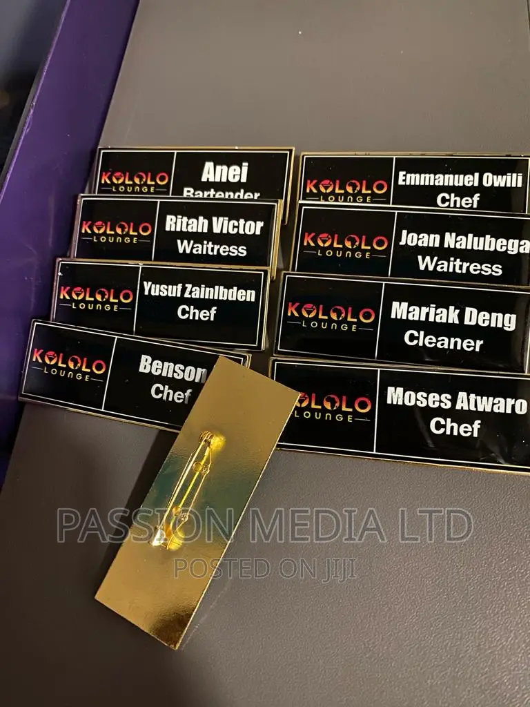 Kololo Name Tags Epox Made Customized