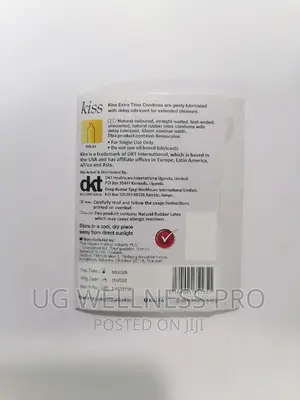 Kiss Extra Time Delay Condoms 3’S