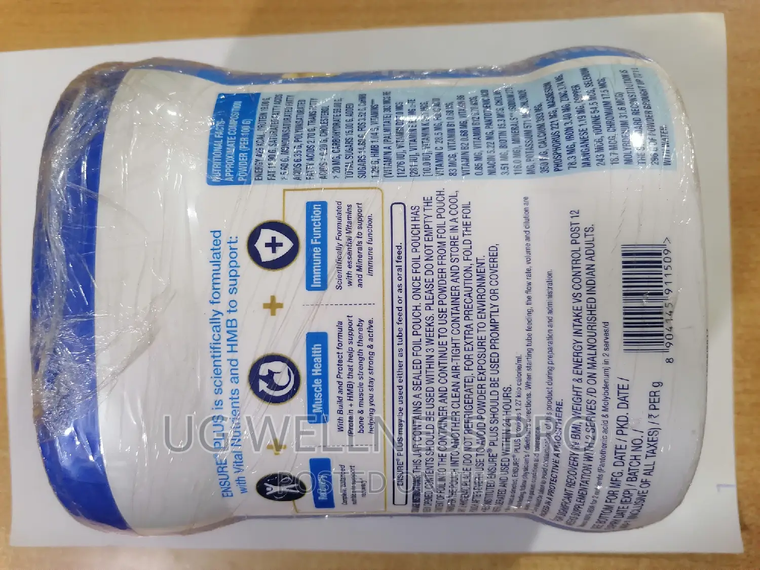 Ensure Plus Vanilla Flavor 400g Jar