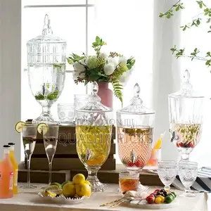 Portable Glass Juice Dispenser