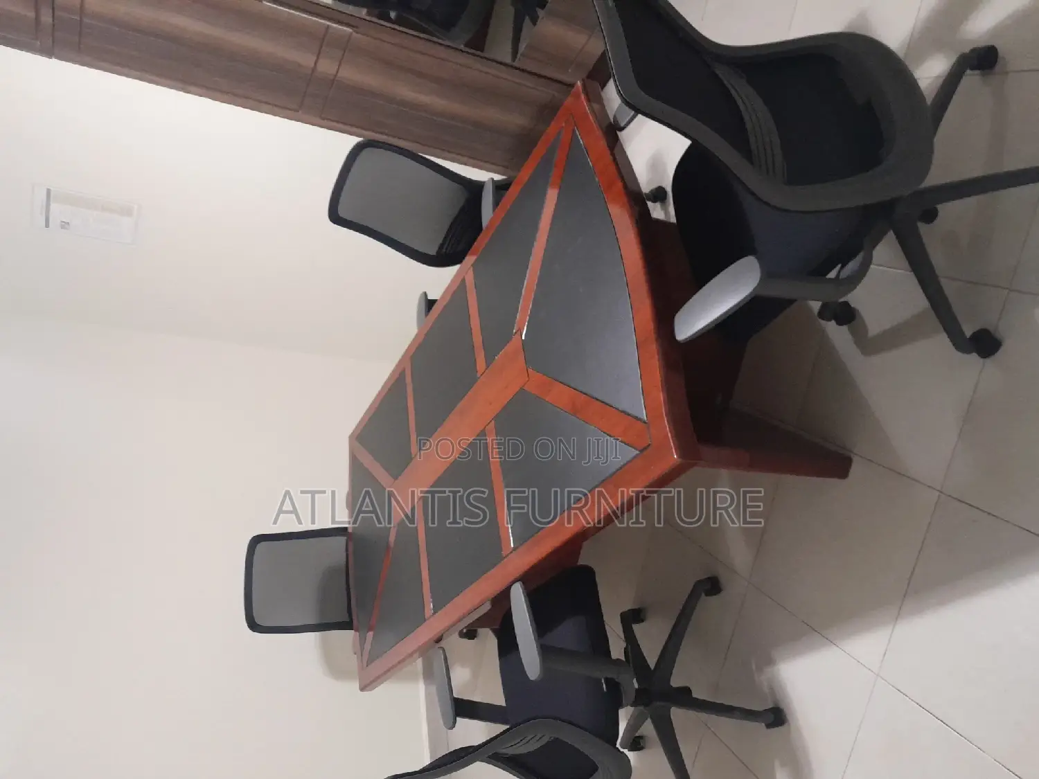 Ugandas Finest Conference Table With Chairs.