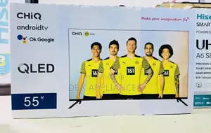 Chiq 55inch Qled Smart Android TVS 2yr Warranty