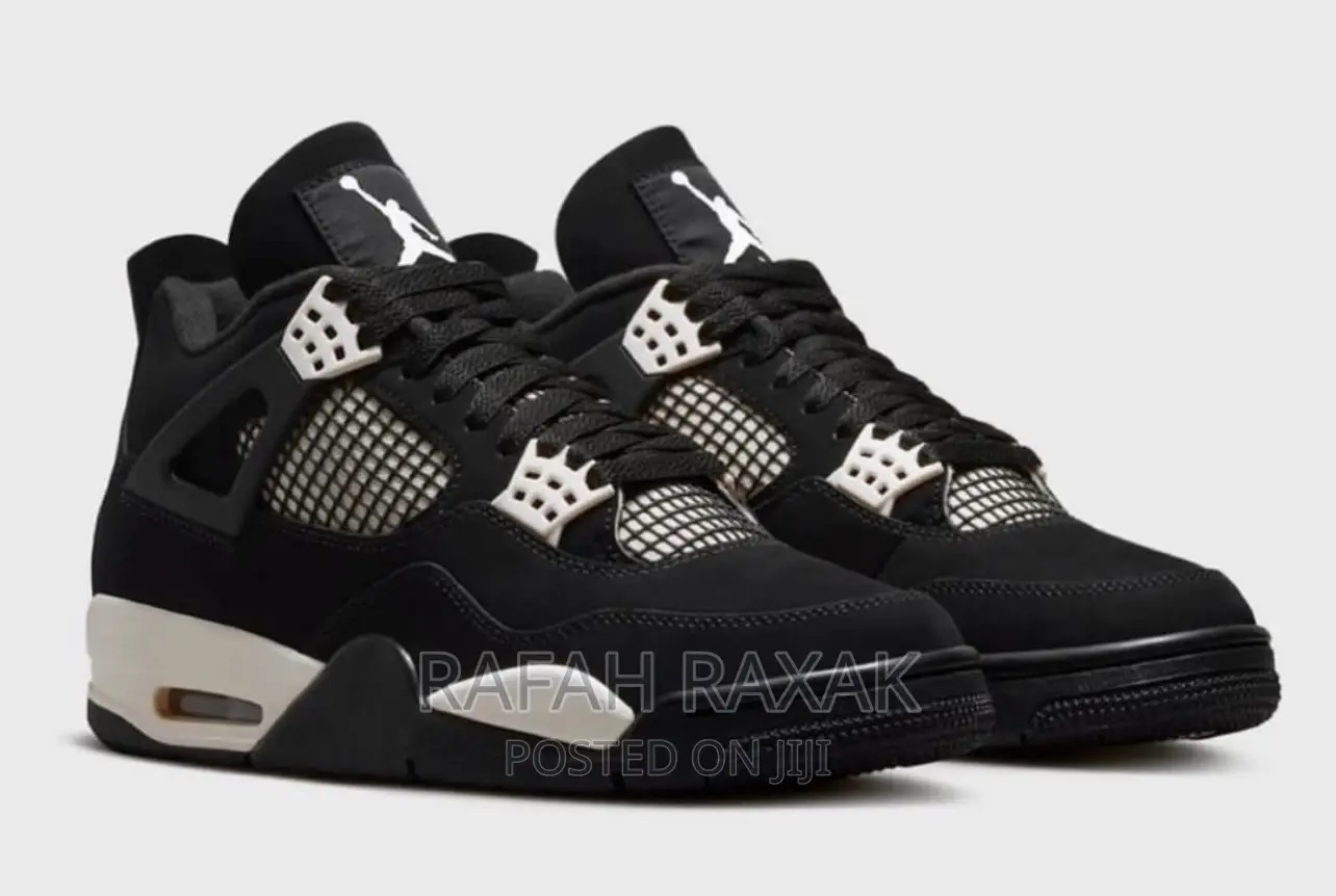 Original Black Air Jordan 4 Sneaker