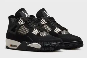 Original Black Air Jordan 4 Sneaker