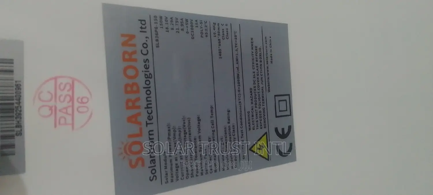 12v/150w Solar Panel