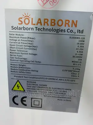 120w/12v Solar Born