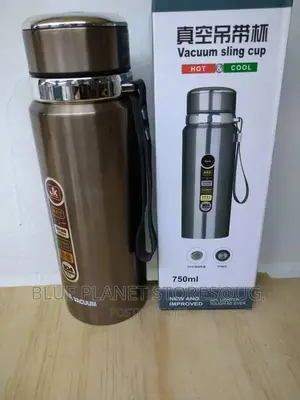 750mls (Hot and Cold) Vacuum Sling Cups \\ S/S Body.