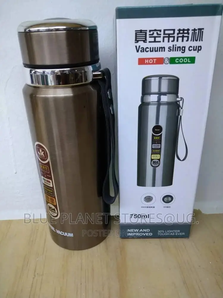750mls (Hot and Cold) Vacuum Sling Cups \\ S/S Body.