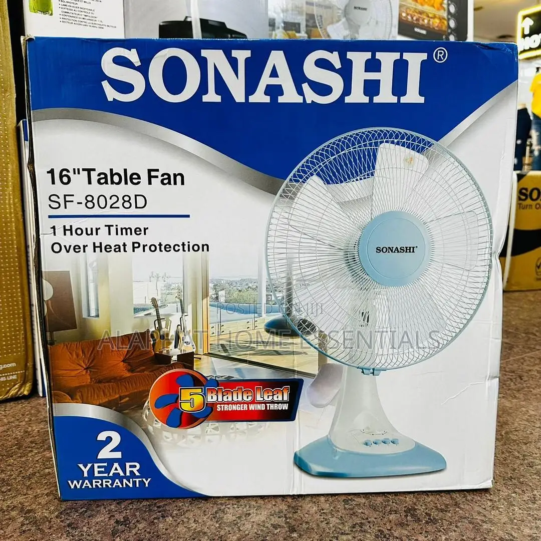 Sonashi 16 Inch Table Fan