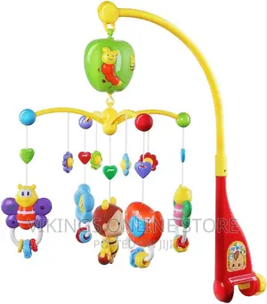 Musical Baby Crib Mobile With Hanging Rotating Toys