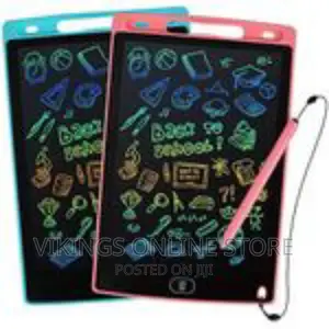 10 Inch LCD Writing Tablet Drawing Pads Kids Colorful Tab