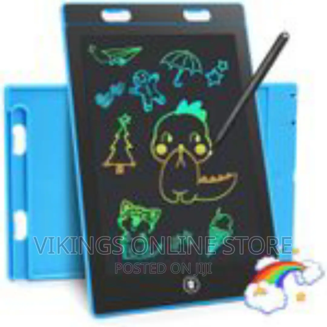 10 Inch LCD Writing Tablet Drawing Pads Kids Colorful Tab
