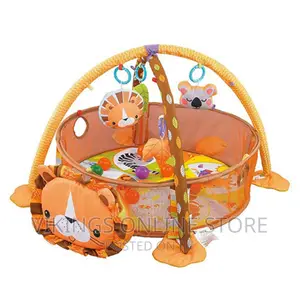 3 in 1 Lion Activity Gym and Ball Pot
