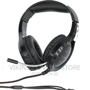 Robot 3D Stereo Surround LED Wired Gaming Headset – Black