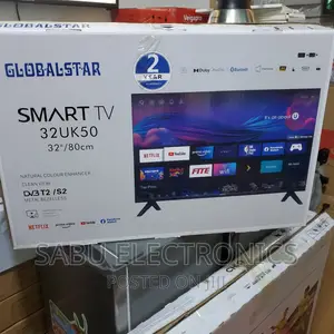 Smart TV Bluetooth 32 Inch Framelesss With Inbuilt Decoder