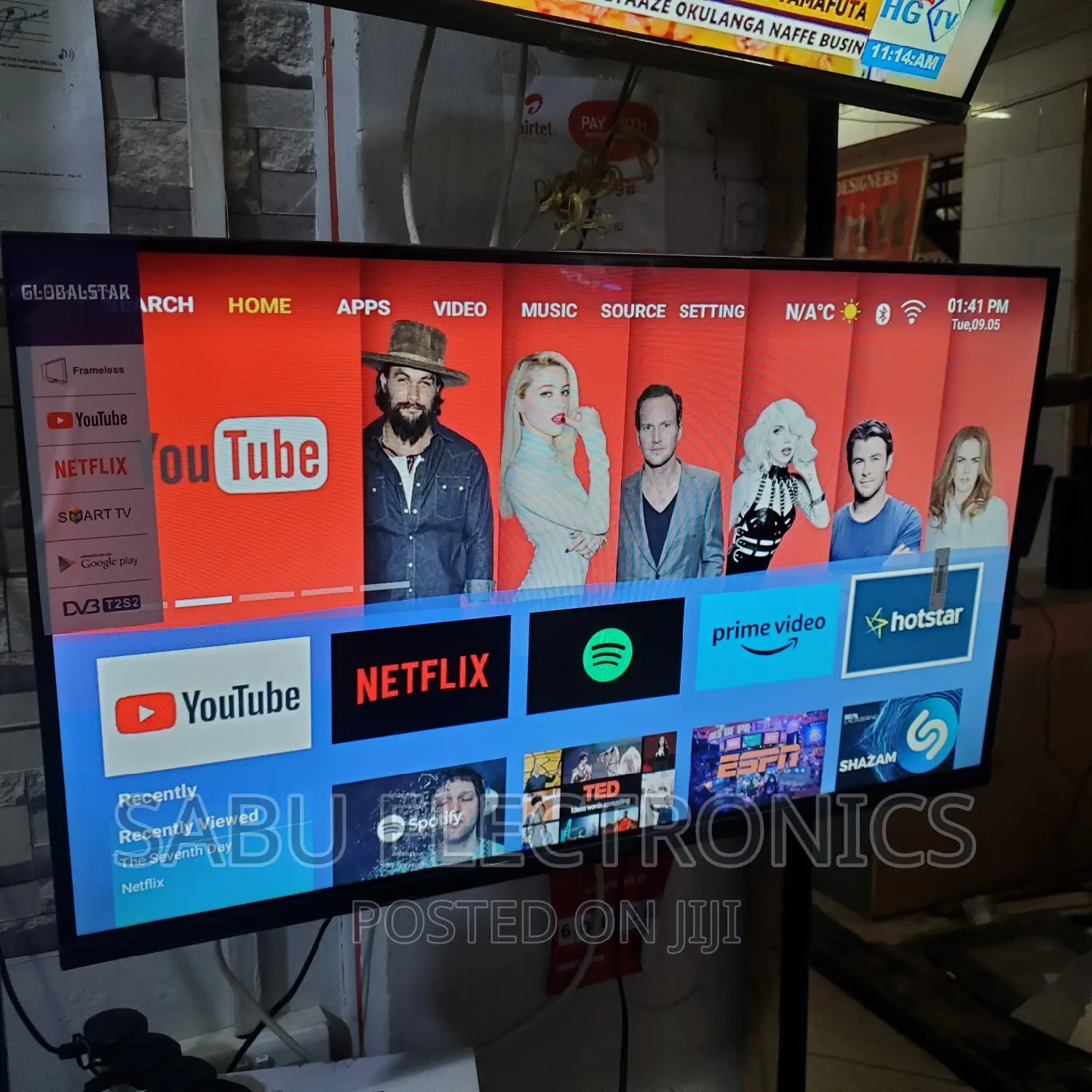 Smart TV Bluetooth 32 Inch Framelesss With Inbuilt Decoder