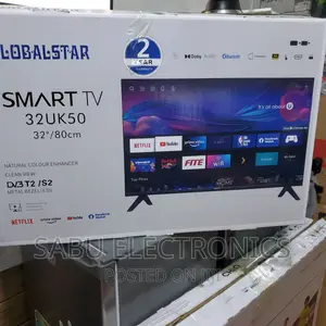 Smart TV Bluetooth 32 Inch Framelesss With Inbuilt Decoder