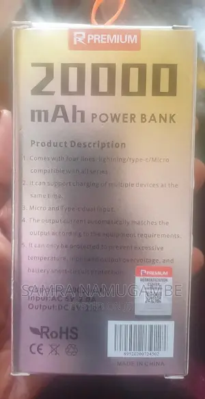 Premium Power Banks 20000mah